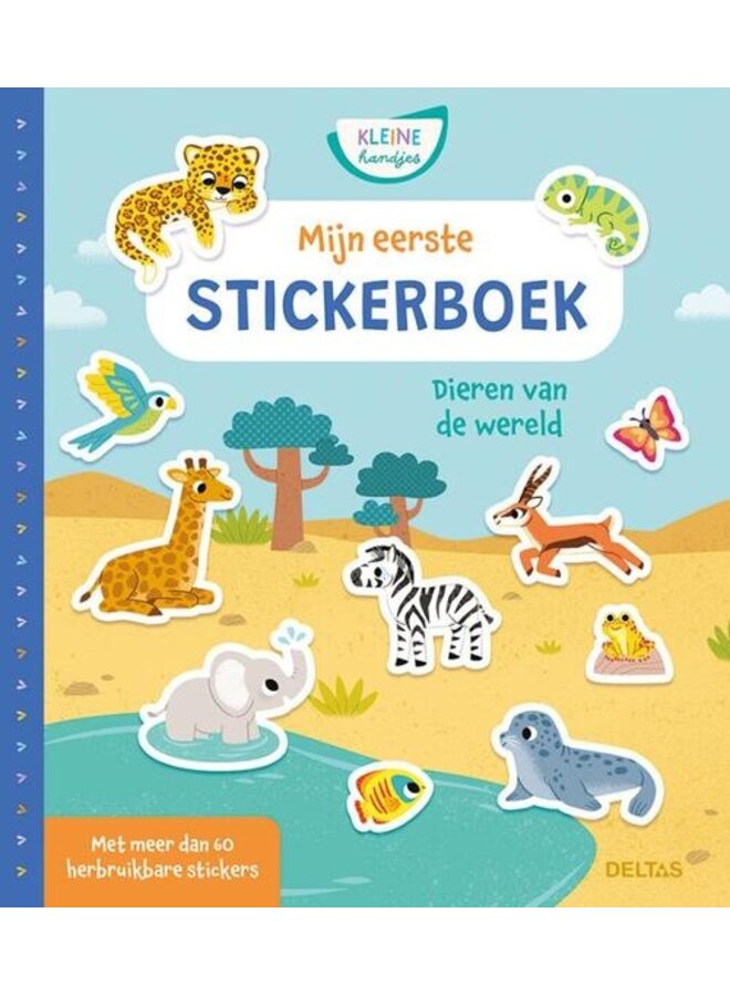 Deltas - Mijn eerste stickerboek - Dieren van de wereld