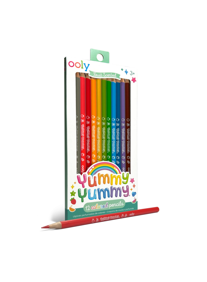 Yummy yummy - Scented colored pencils (set of 12)