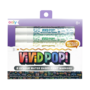 Ooly - 130-119 Vivid pop! - Water-based paint markers: metallic - Set of 8
