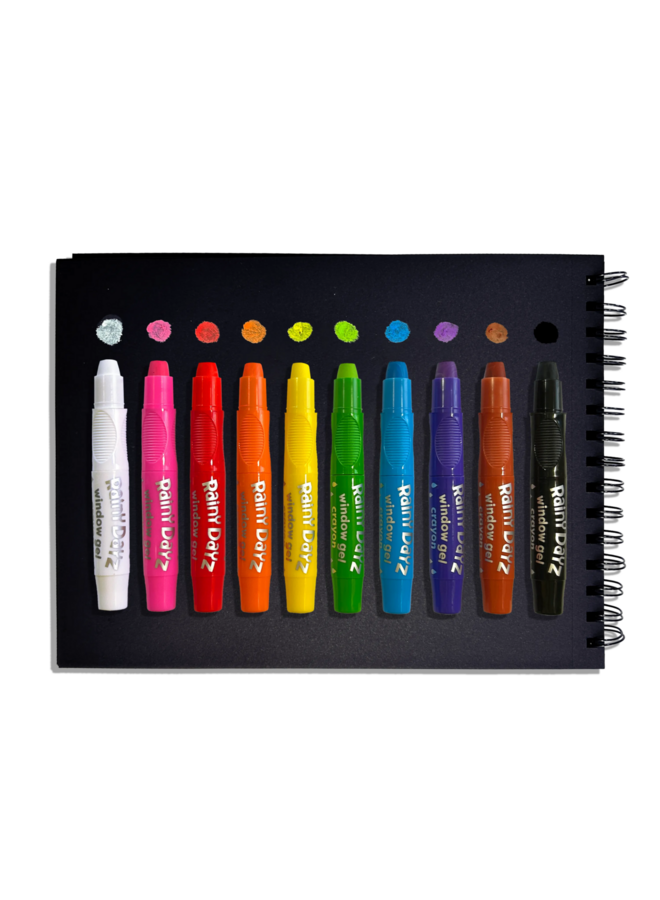 Ooly - 133-122 Rainy dayz gel crayons (set of 10)