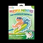 Ooly - 161-146 Playful painters: easy watercolor painting kit - Chills & thrills dinos