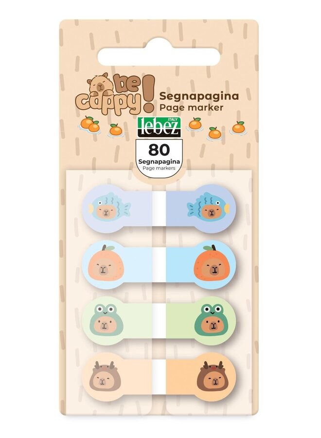 Moses - 82326 - Capibara sticky boekenlegger