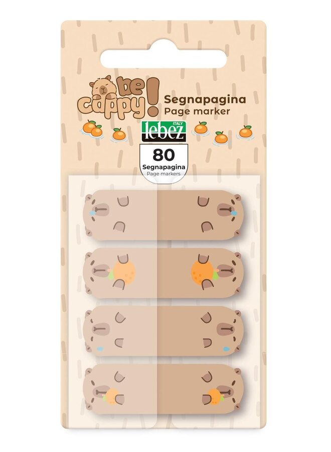 Moses - 82326 - Capibara sticky boekenlegger