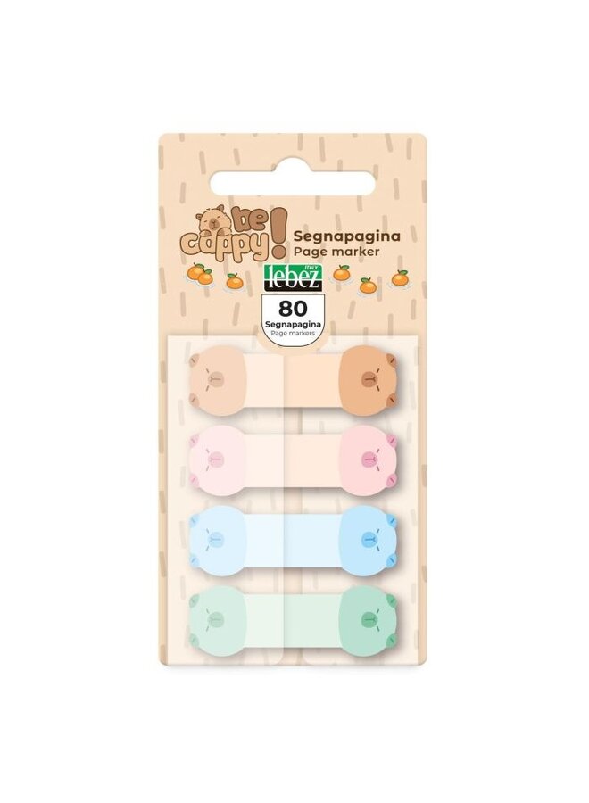 Moses - 82326 - Capibara sticky boekenlegger