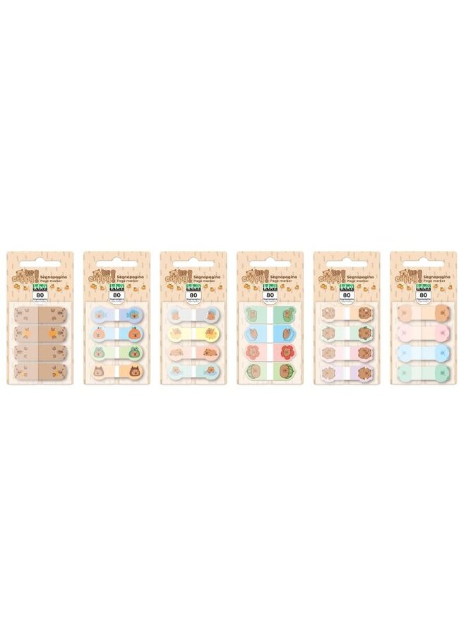 Moses - 82326 - Capibara sticky boekenlegger