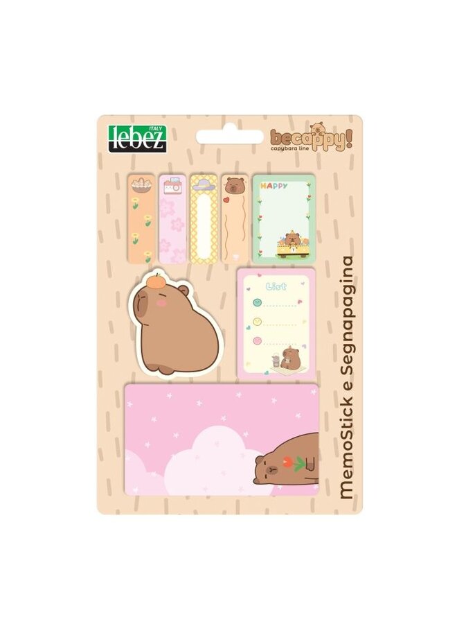 Moses - 82327 - Capibara sticky notes