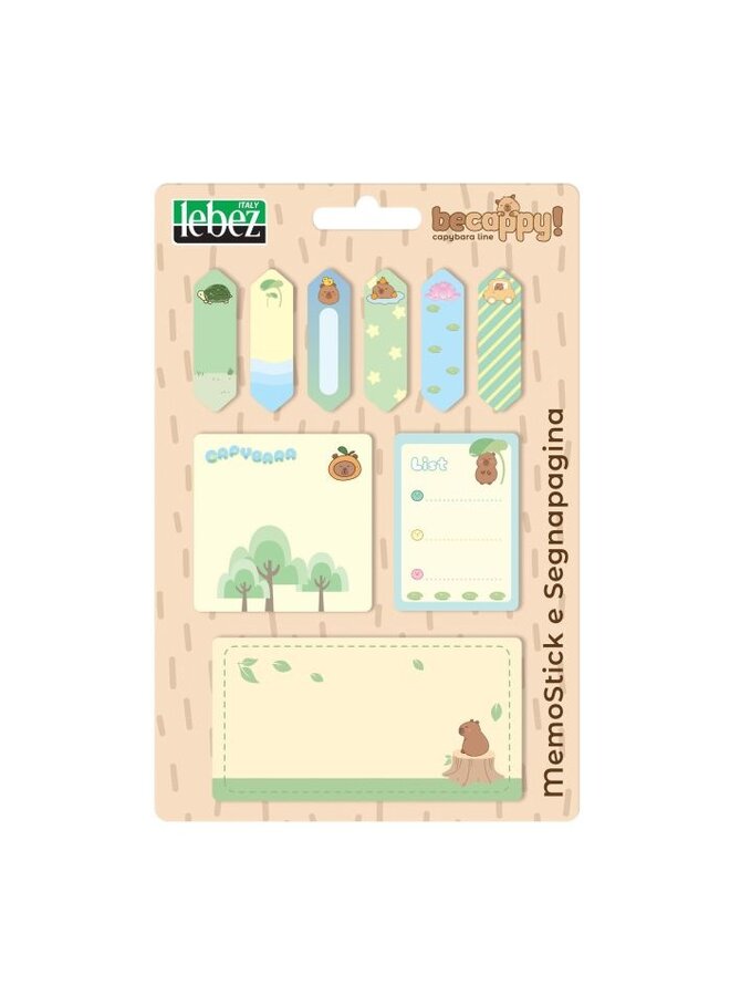 Moses - 82327 - Capibara sticky notes
