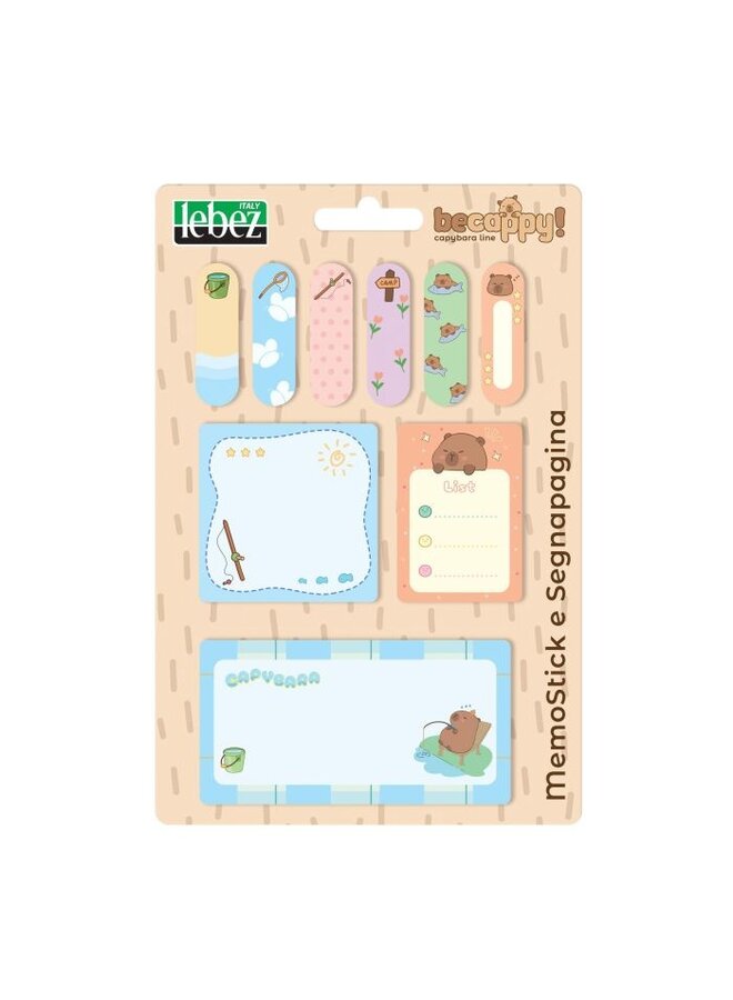 Moses - 82327 - Capibara sticky notes