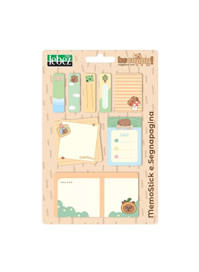 Moses - 82327 - Capibara sticky notes