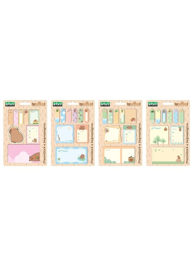 Moses - 82327 - Capibara sticky notes