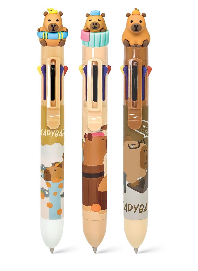Moses - 82314 - Capibara 8 kleuren pen