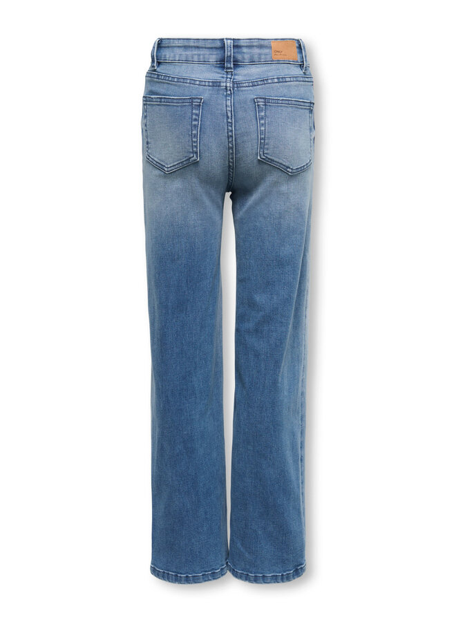 Kids Only - Juicy wauw wide denim - Medium blue denim