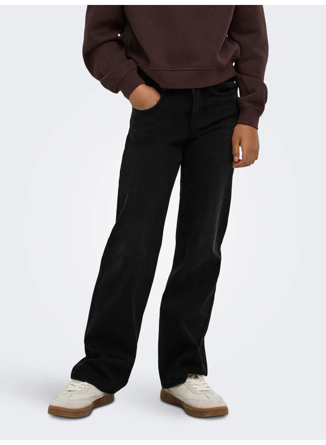 Kids Only - Juicy wauw wide denim - Washed black