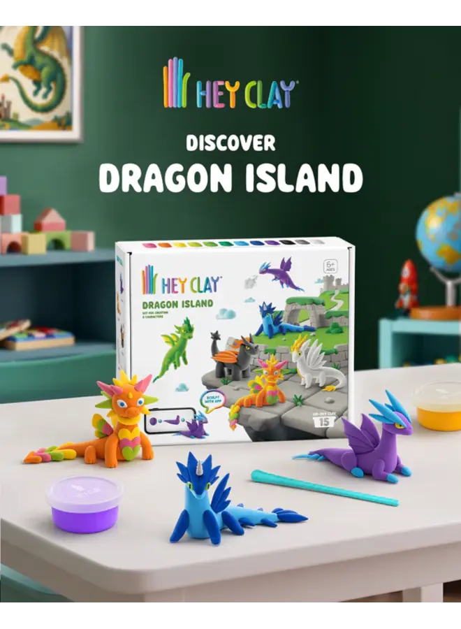HeyClay - Dragon island - 15 cans