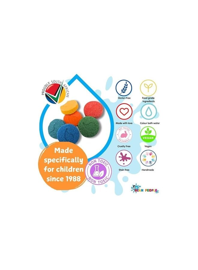 The Bean People - Bath beans - Colour pops 36-pack