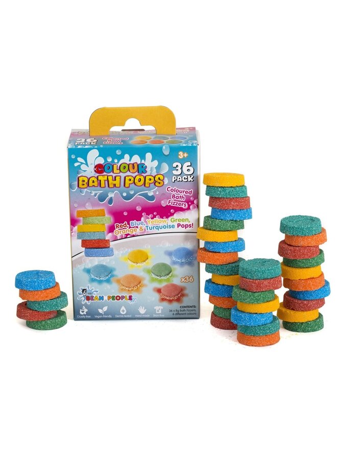 The Bean People - Bath beans - Colour pops 36-pack