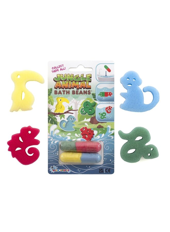 Bath beans - Jungle animals