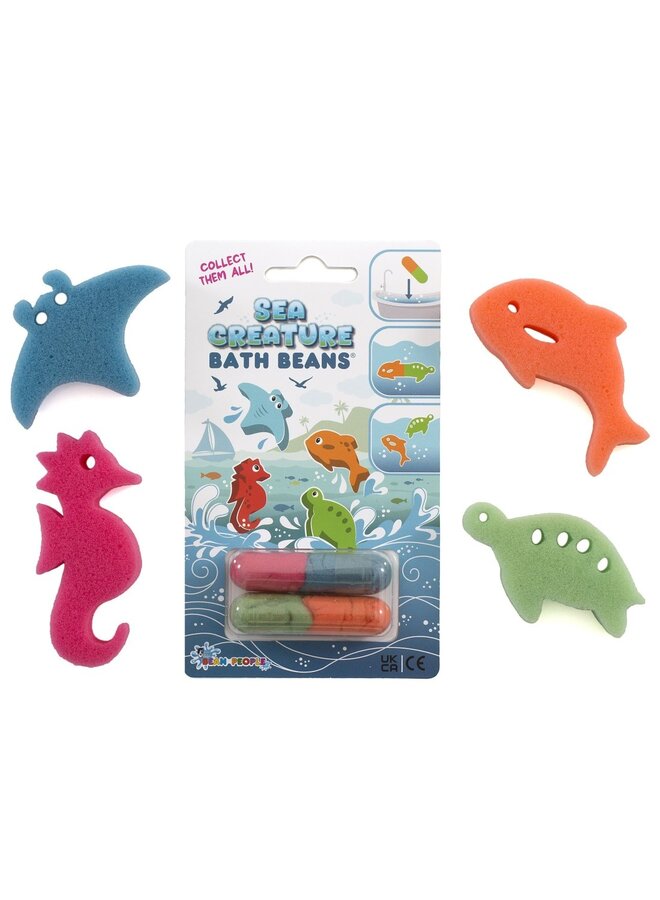 The Bean People - Bath beans - Sea creature