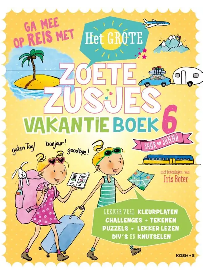 Kosmos - Het grote Zoete Zusjes vakantieboek 6 4+