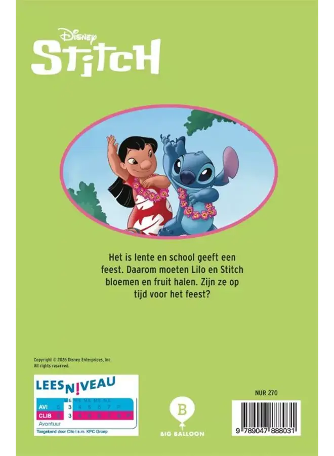 Big Balloon - AVI E3 Disney Lilo & Stitch - Het is lente!