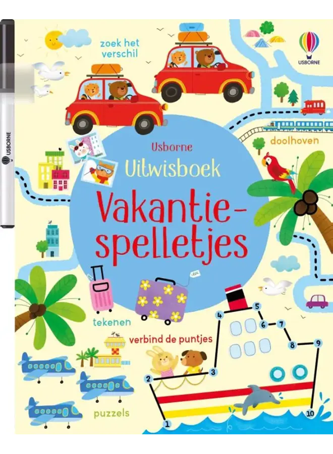Uitwisboek - Vakantiespelletjes
