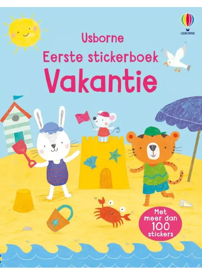 Usborne - Eerste stickerboek - Vakantie