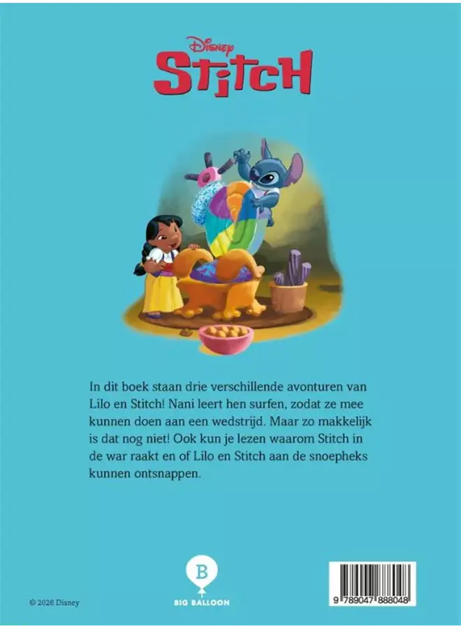 Big Balloon - Lilo en Stitch leren surfen!