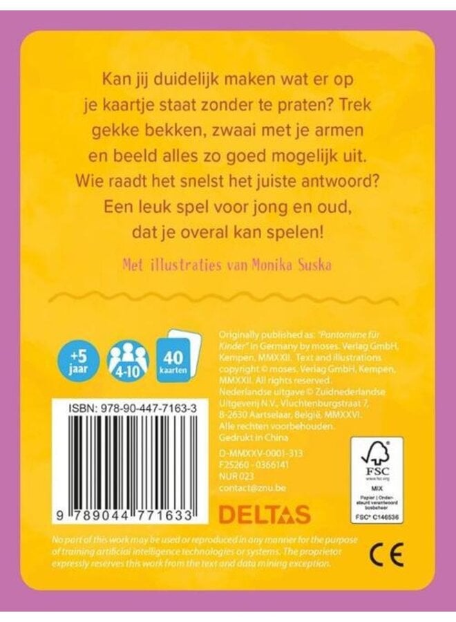Deltas - Wat beeld ik uit? - Raadspel met kaarten