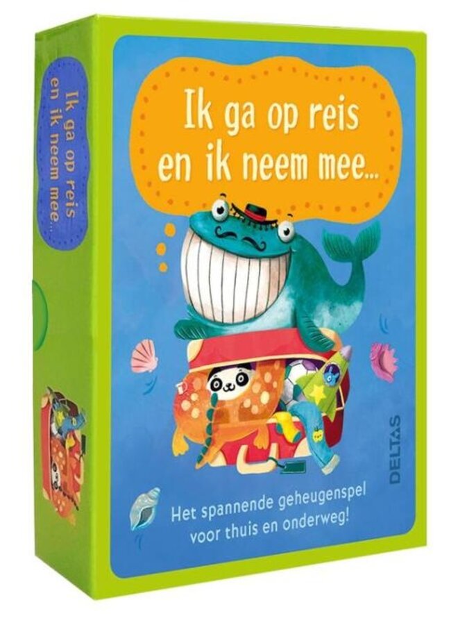 Ik ga op reis en neem mee... - Raadspel met kaarten