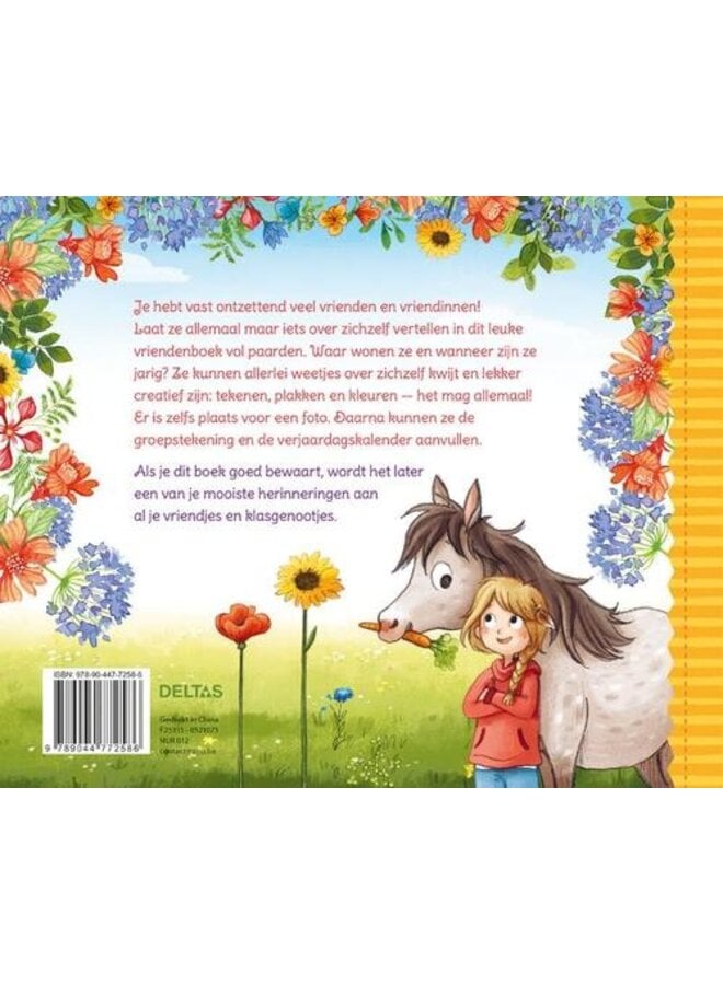 Deltas - Dol op paarden vriendenboek