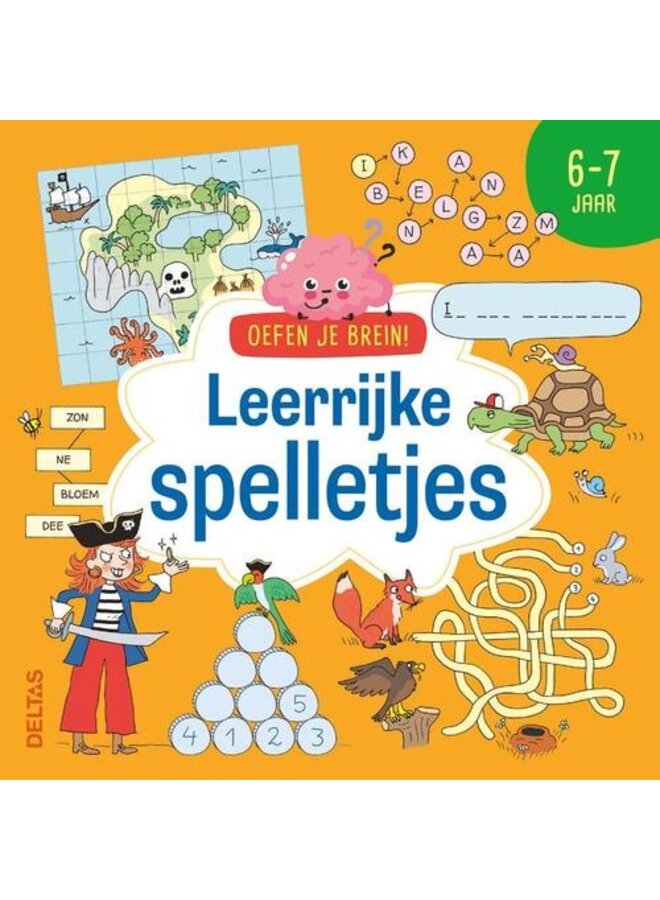 Oefen je brein! Leerrijke spelletjes 6-7 jaar