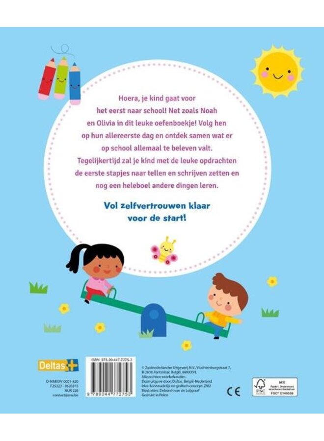 Deltas - Voor het eerst naar school - Speel- en oefenboek