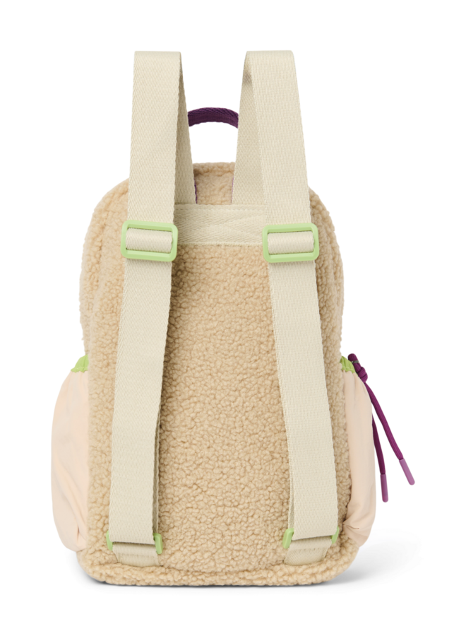 Studio Noos - Patchwork mini backpack - Butter yellow