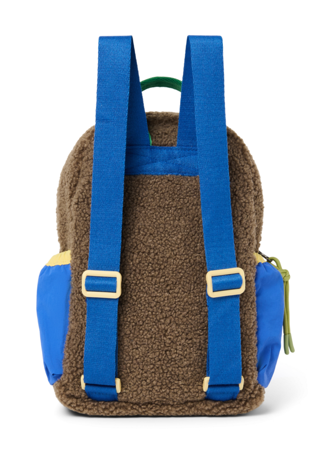 Studio Noos - Patchwork mini backpack - Fiery red