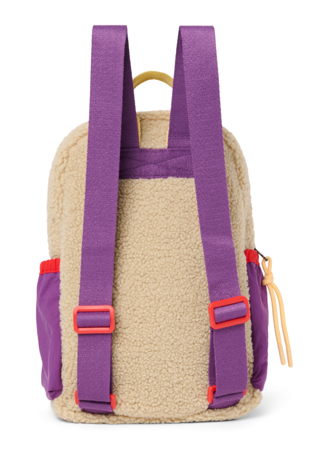 Studio Noos - Patchwork mini backpack - Bright pink