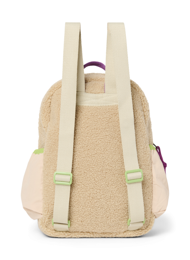 Studio Noos - Patchwork midi backpack - Butter yellow