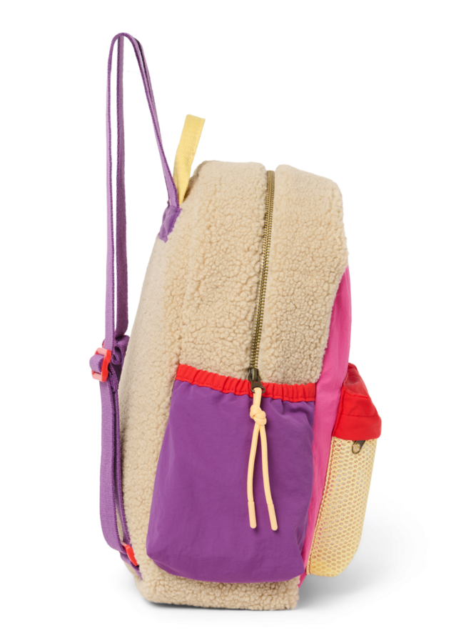 Studio Noos - Patchwork midi backpack - Bright pink