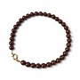 LOVEissue - Necklace bold beads - Brown