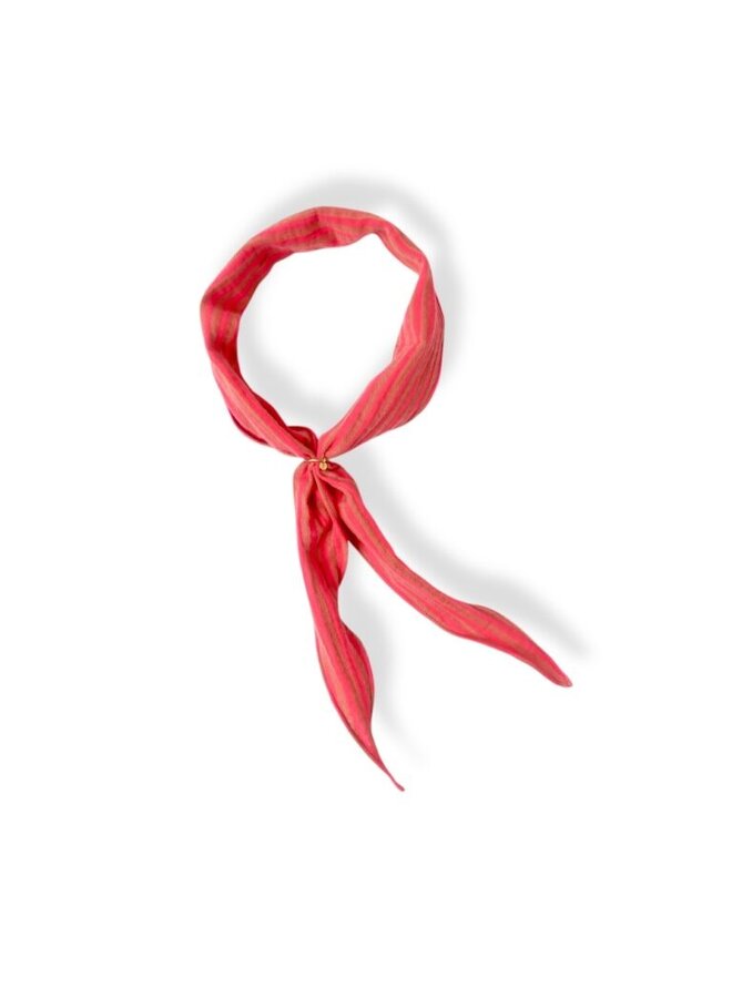 LOVEissue - Muslin cotton scarf - Coral