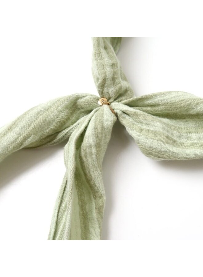 LOVEissue - Muslin cotton scarf - Sage