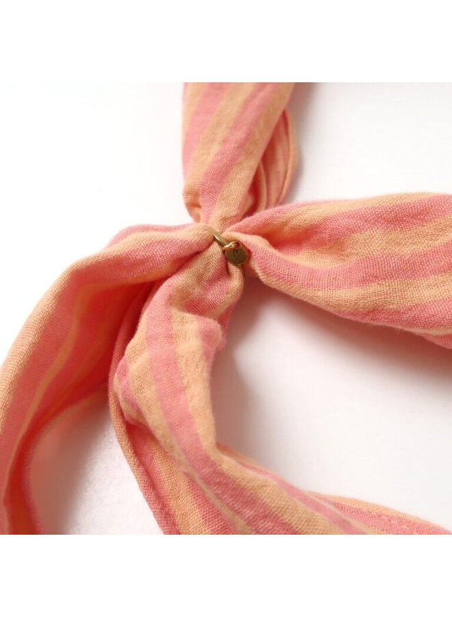 LOVEissue - Muslin cotton scarf - Tea rose