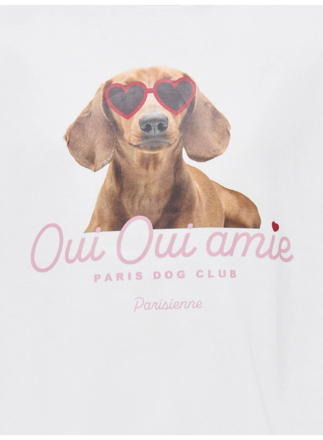 Kids Only - Billy ss relax print tee - Cloud dancer oui
