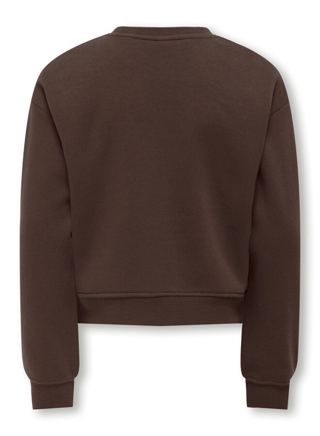 Kids Only - Sweat ls crew - Coffee bean Los Angeles California