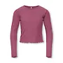 Kids Only - Nella l/s o-neck top - Grape nectar