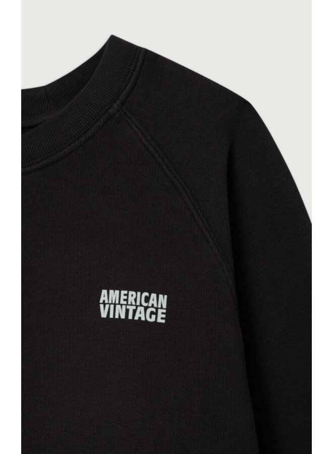 American Vintage - Izubird sweats - Charbon vintage