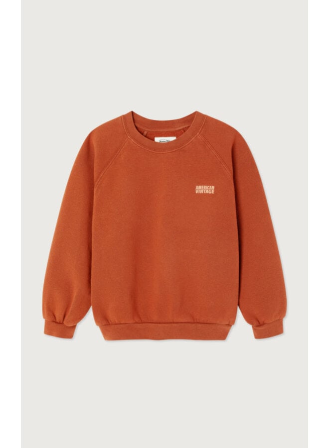 American Vintage - Izubird sweats - Cannelle vintage