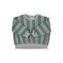 Piupiuchick - Sweatshirt - Grey & green stripes