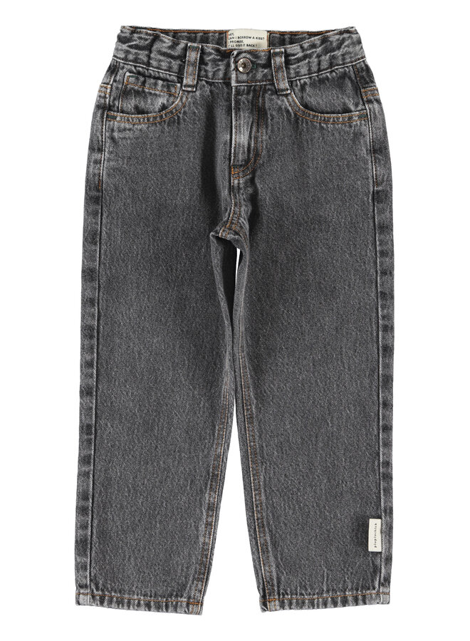 Piupiuchick - Unisex trousers - Grey denim