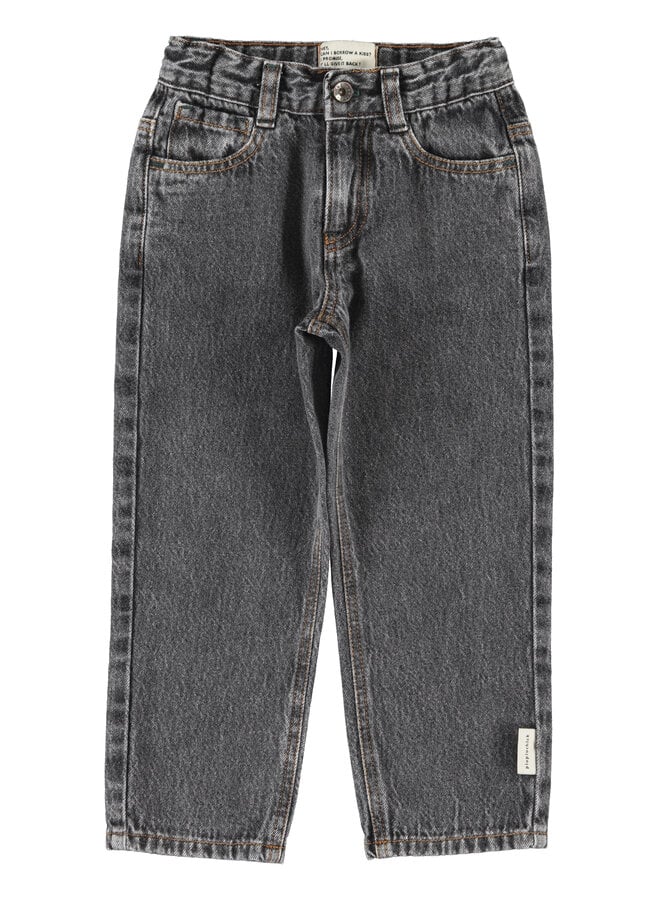 Unisex trousers - Grey denim