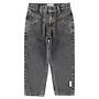 Piupiuchick - Mom fit trousers - Washed black denim